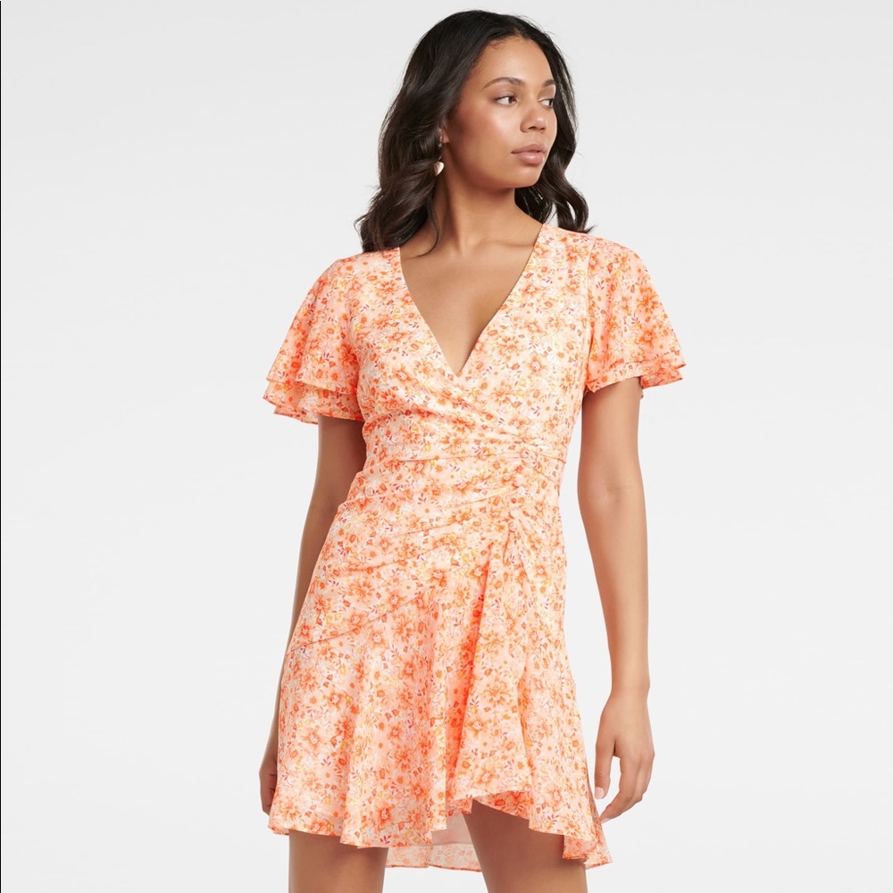 Ever New Orange Summer Dress US6